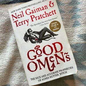 USED Good Omens Book by Neil Gaiman and Terry Pratchett